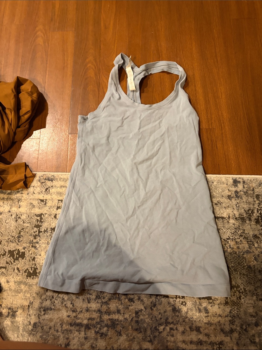 lululemon athletica Light Blue Racerback Tank